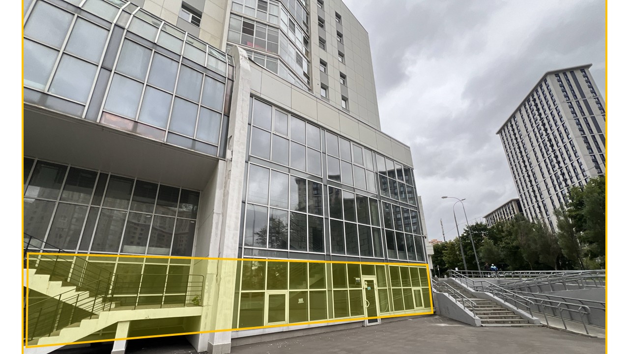 Нежилое помещение на продажу, 181,6 м² · Западный административный округ, Раменки, Мосфильмовская ул., д. 55, Цокольный этаж №0