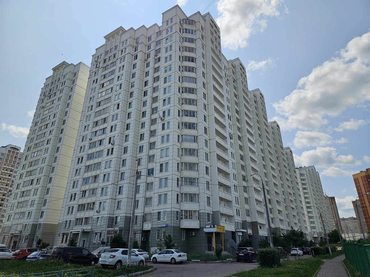 1-комн. квартира на продажу, 38,4 м² · Московская обл., г. Подольск, ул. Юбилейная, д. 3, корп. 2, Этаж № 10, квартира 289