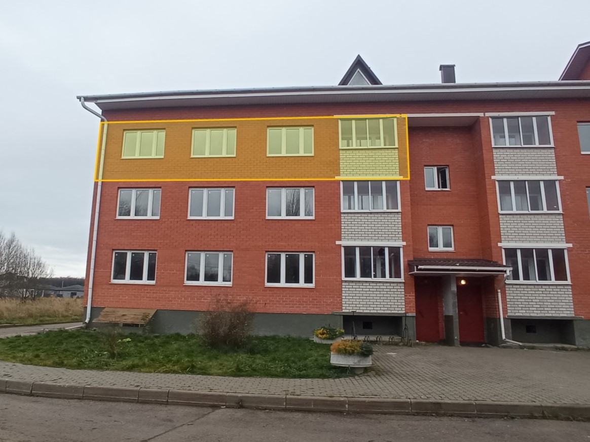 3-комн. квартира на продажу, 75,1 м² · Троицкий административный округ, поселение Михайлово-Ярцевское, деревня Сенькино-Секерино, д. 1А, Этаж № 3, кв.9