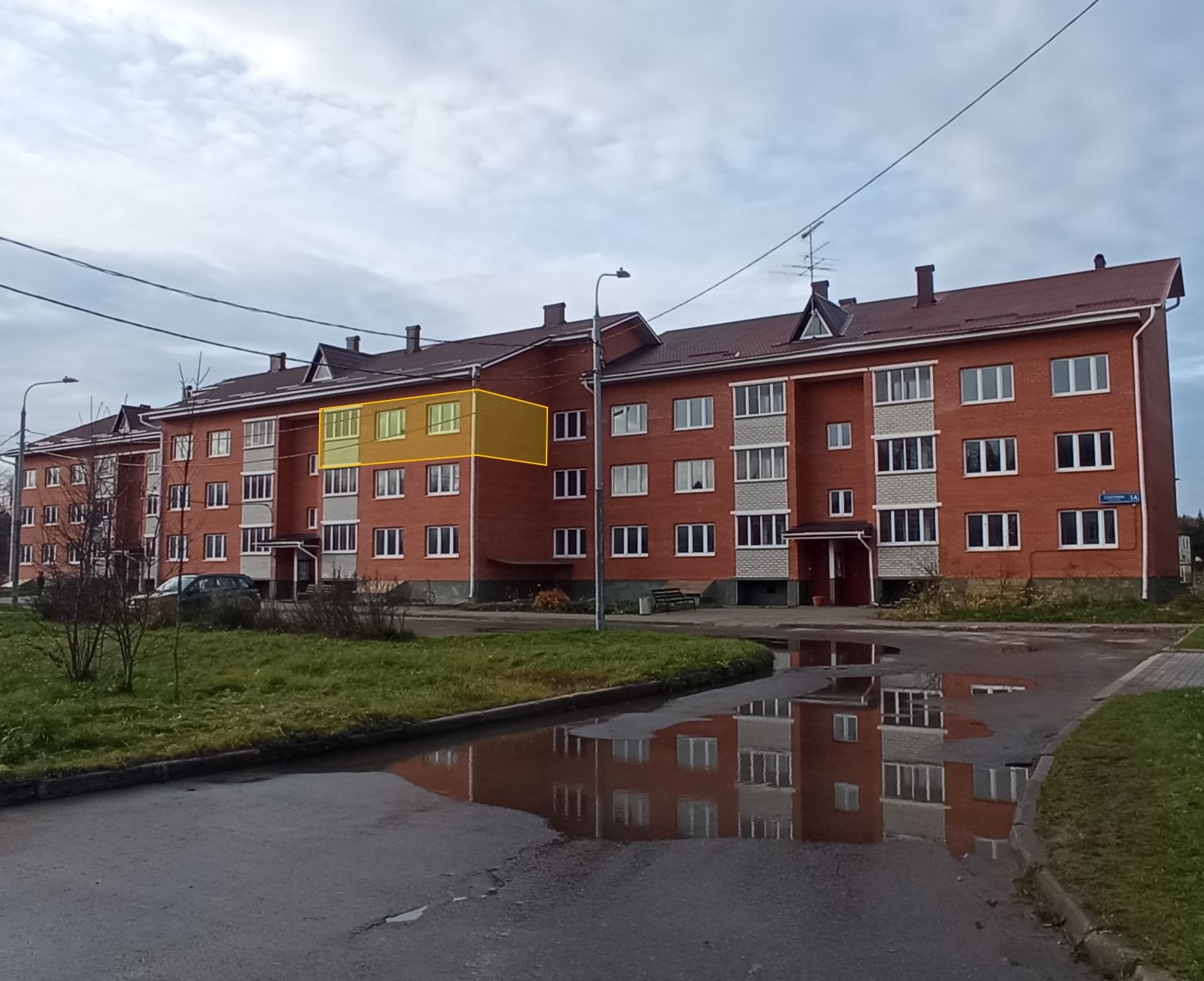 3-комн. квартира на продажу, 67,3 м² · Троицкий административный округ, поселение Михайлово-Ярцевское, деревня Сенькино-Секерино, д. 1А, Этаж № 3, кв. 24