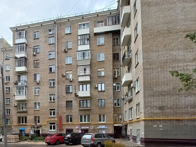 2-комн. квартира на продажу, 66,4 м² · Юго-Западный административный округ, Гагаринский, Ломоносовский пр-т, д. 23, Этаж № 1,кв. 350
