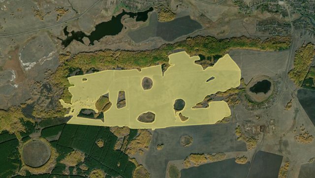 Земельный участок · 348,077 га · обл. Курганская, м.о. Целинный, с. Кислянка