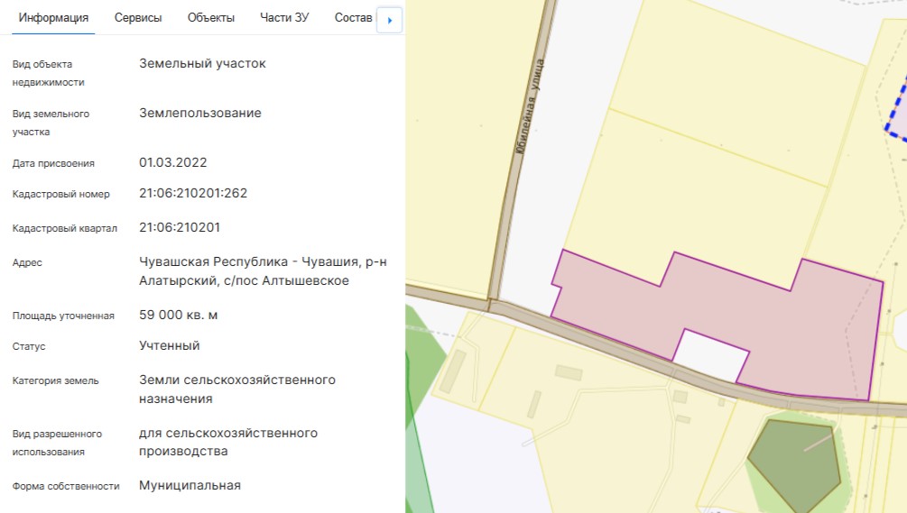 Земельный участок · Площадь не указана