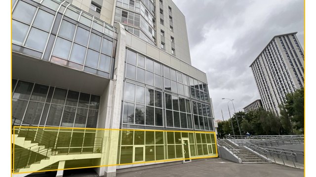 Нежилое помещение на продажу, 181,6 м² · Западный административный округ, Раменки, Мосфильмовская ул., д. 55, Цокольный этаж №0
