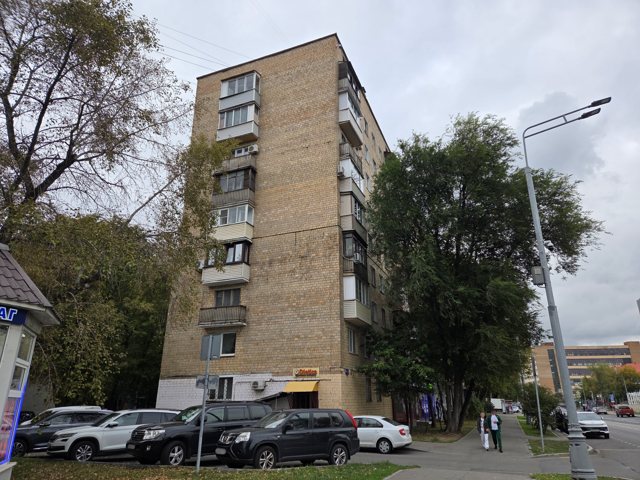2-комн. квартира на продажу, 34,5 м² · Северный административный округ, Башиловская ул., д. 19, Этаж № 3, кв. 136
