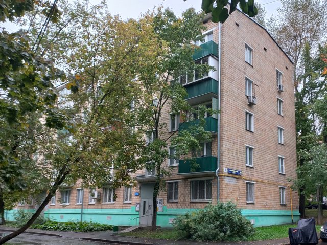 2-комн. квартира на продажу, 42,9 м² · Юго-Западный административный округ, Черемушки, Нахимовский пр-т, д. 61, корп. 4, Этаж № 4, кв. 36