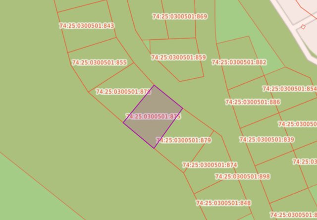 Земельный участок · 10,47 сот. · обл. Челябинская, г.о. Златоустовский, г. Златоуст улица им. П.И. Пономарёва, земельный участок 13