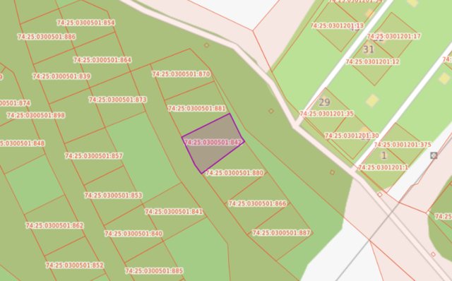 Земельный участок · 9,82 сот. · обл. Челябинская, г.о. Златоустовский, г. Златоуст улица им. В.И. Бояршинова, земельный участок 8