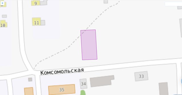 Земельный участок · 10 сот. · обл. Ивановская, м.р-н Комсомольский, с.п. Писцовское, с. Писцово, ул. Комсомольская, з/у 48