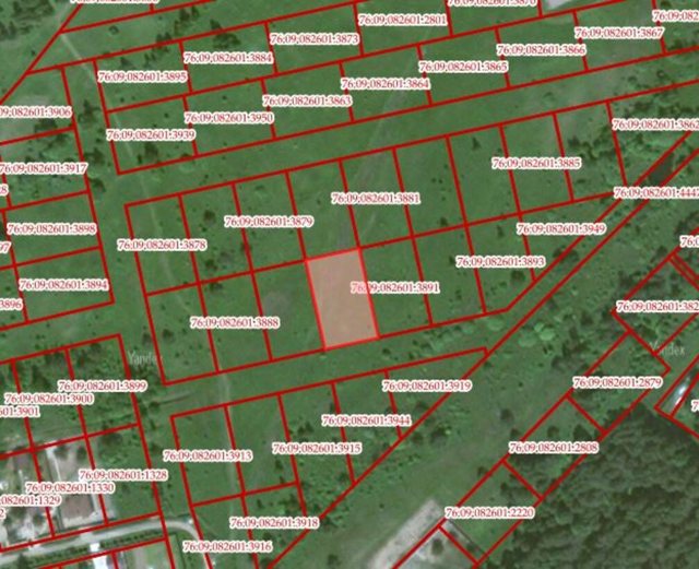 Земельный участок · Площадь не указана · Ярославская область, м.р-н Некрасовский, с.п. Красный Профинтерн, с. Диево-Городище, ул. Ягоднаяя, земельный участок 8, с